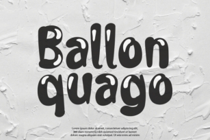 Ballon Quago Font Download