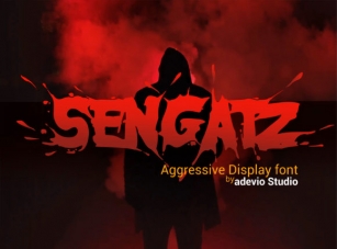 Sengatz Font Download