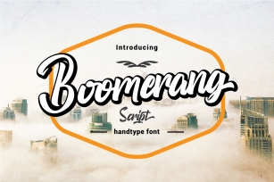 Boomerang Script Font Download