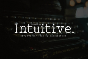Intuitive Font Download
