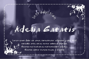 Adelia Gatatis Font Download