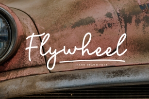 Flywheel Font Swashes Font Download