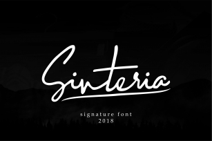 Sinteria Signature Font Download