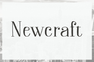 Newcraft Serif Font Download