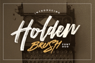 Holden Brush Font Download
