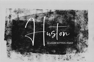 Huston - Script Handwritten Font Font Download