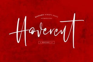 Hovercut Brush Script Font Font Download