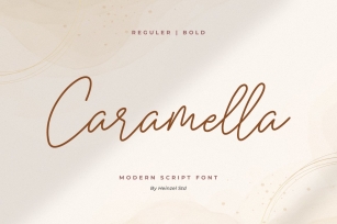 Caramella Script I Sale Font Download
