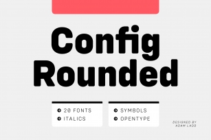 Config Rounded Font Family Font Download