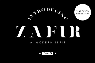 Zafir - Serif Font Font Download