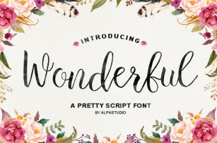 Wonderful Font Download