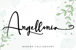 Angellonia Font Download
