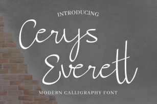 Cerys Everett Font Download