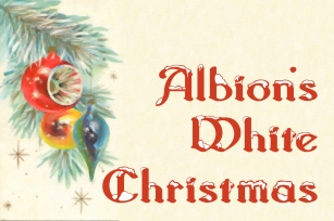 Albions White Christmas Font Download