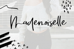 Mademoiselle - Chic Brush Font Font Download