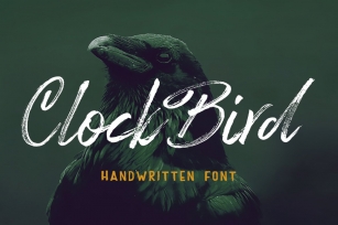 Clock Bird Font Download