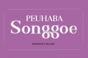 Songgoe Collage Font Download