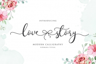 Lovestory - Romantic Font Font Download