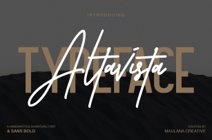 Altavista Font Duo Font Download