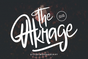 The Akrage | Styles Modern Font Font Download