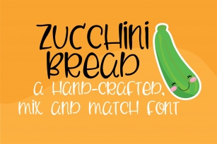 ZP Zucchini Bread Font Download