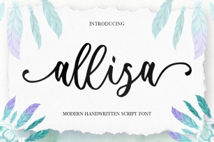 Allisa Script Font Download