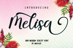 melisa script Font Download