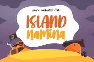 Island Namina - Playful Handwritten Font Font Download