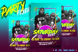 PARTY FLYER Font Download