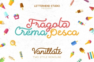 Vanillate Font Duo Font Download