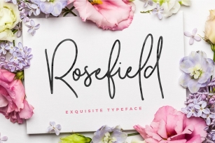 Rosefield Typeface Font Download