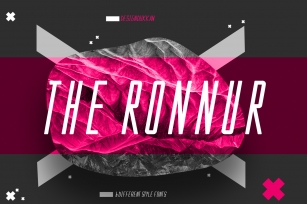 The Ronnur Font Family Font Download