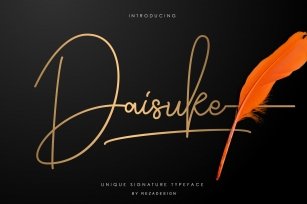 Daisuke - Signature Font Font Download