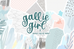 Gallie Girl Font Download