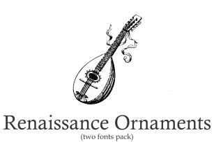 Renaissance Ornaments (PACK) Font Download