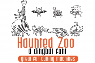 DB Haunted Zoo Font Download