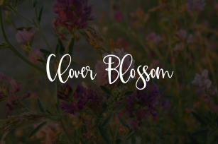 Clover Blossom Font Download