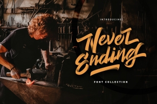 Never Ending - Script Font Download
