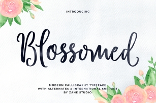 Blossomed Script Font Download