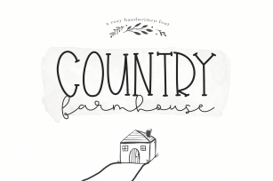 Country Farmhouse - A Handwritten Script & Serif Duo Font Download