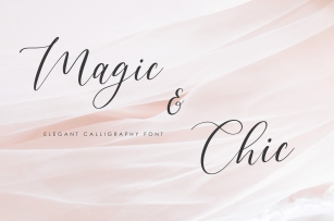 Magic & Chic Script Font Font Download
