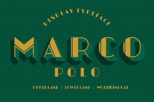 Marcopolo Display Font Font Download
