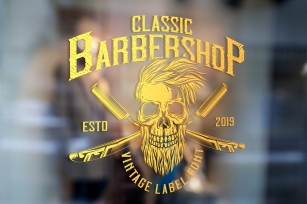 Classic BarberShop Font Download
