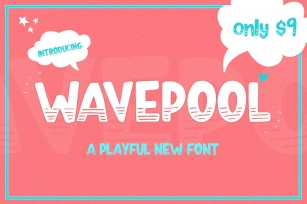 Wavepool Font Font Download