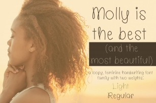 Molly is the Best Font Download
