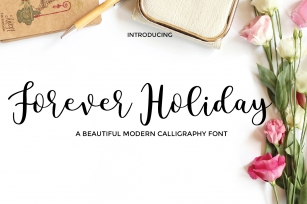 Forever Holiday Font Download