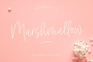 Marshmallow Handwritten Font Font Download