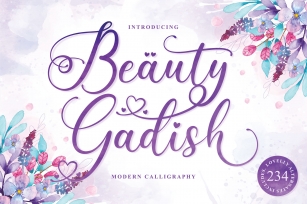 Beauty Gadish Font Download