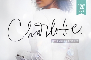 Charlotte Script with 120 ligatures Font Download
