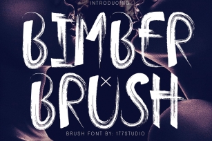 Bimber Brush Font Font Download